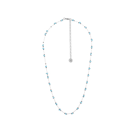 304 Колье из нержавеющей стали с фианитами для женщин, самородки, цвет нержавеющей стали