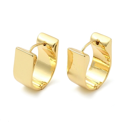 Латунные серьги обруча, долговечный, без кадмия и без свинца