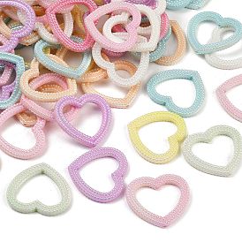 Непрозрачная акриловая рамка из бисера, сердце