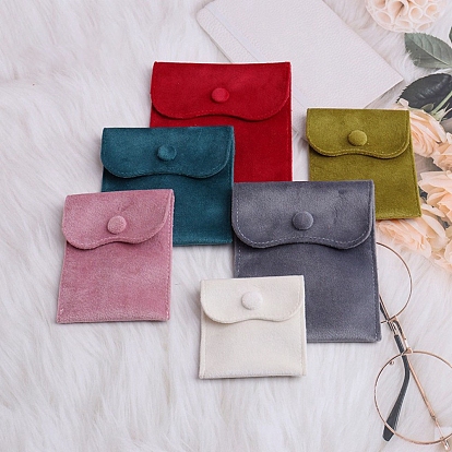 Velvet Pouches, Jewelry Storage Bag, for Bracelets, Rings, Necklaces, Rectangle