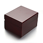 Rectangle Wooden Jewelry Boxes for Watch, with Sponge Pad Inside