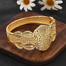 Латунные браслеты для женщин, стойки покрытие