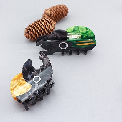 Насекомые ацетат целлюлозы коготь заколки для волос, аксессуары для волос для женщин и девочек