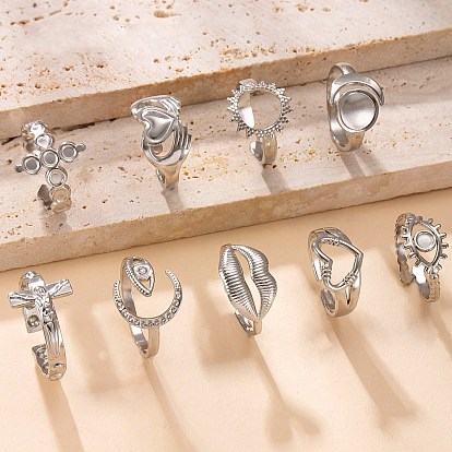 304 из нержавеющей стали манжеты кольца, цвет нержавеющей стали