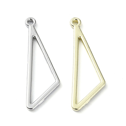 Crémaillère pendentifs en alliage placage, triangle