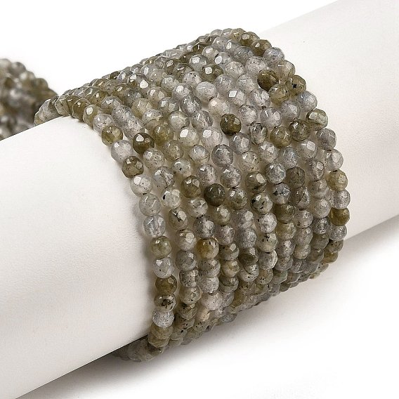 Природные лабрадорита бисер нитей, граненые, круглые