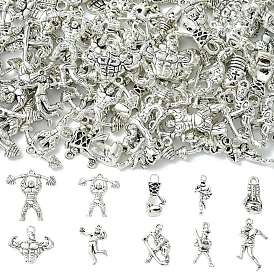 80 шт 10 стили подвески из сплава в тибетском стиле