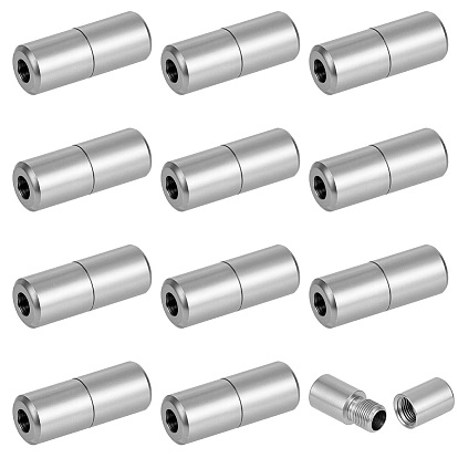 12шт. винтовые застежки из нержавеющей стали, колонка