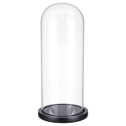 Стеклянный купол арки, декоративная витрина, колокол баночка террариум с деревянной основой, для подарка своими руками сохраненного цветка