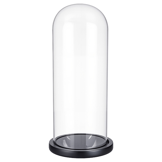 Стеклянный купол арки, декоративная витрина, колокол баночка террариум с деревянной основой, для подарка своими руками сохраненного цветка