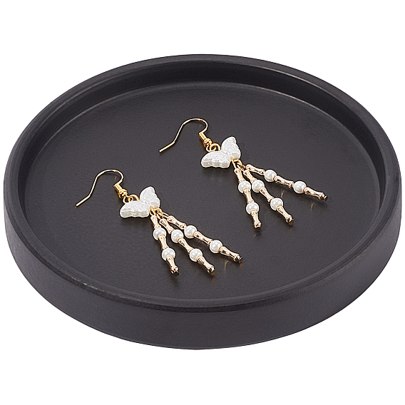 1плоские круглые керамические подносы для ювелирных изделий из ПК, пластина для предохранения