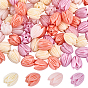 80 pcs 4 couleurs perles de corail synthétique, fleur