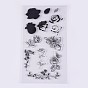 Silicone Stamps, for DIY Scrapbooking, Photo Album Decorative, Cards Making, Flower Theme