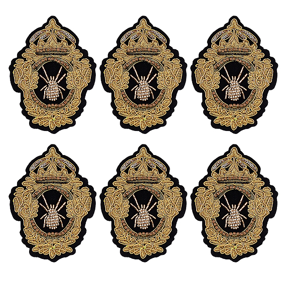 6шт. тканевые нашивки для одежды, насекомое