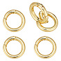 5шт. стойка покрытие латунные пружинные затворные кольца, без кадмия и без свинца, долговечный