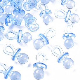Transparent Acrylic Pendants, Nipple
