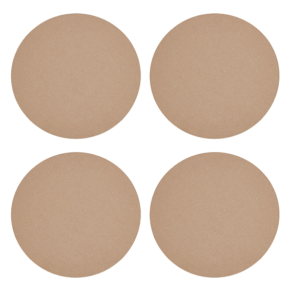 MDF Wood Round Boards, Ceramic Clay Drying Board, Ceramic Making Tool