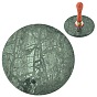 Marble Wax Seal Mats, for Sealing Wax Stamp, Flat Round