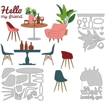 3 шт 3 стили трафареты для штампов из углеродистой стали, для diy scrapbooking, Фотоальбом, декоративное тиснение, бумажная карточка, матовый цвет платины