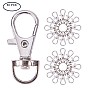 Alloy Swivel Lobster Claw Clasps, Swivel Snap Hook
