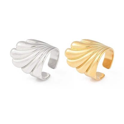 Ионное покрытие (ip) 304 открытые манжеты из нержавеющей стали, для женщин