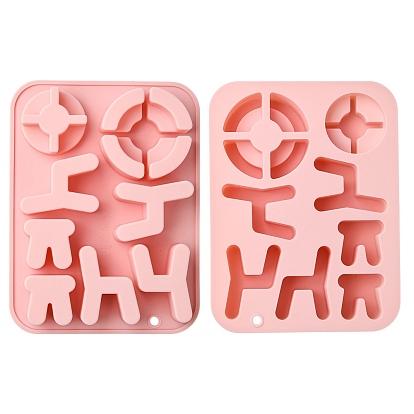 2шт. силиконовые формы для стульев и столов