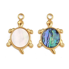 304 подвески из нержавеющей стали, с акриловой, прелести морской черепахи