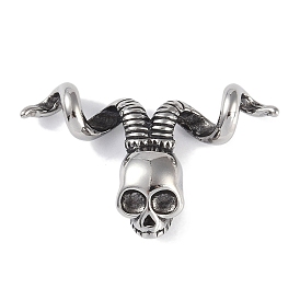 316 Surgical Stainless Steel Findings, Skull