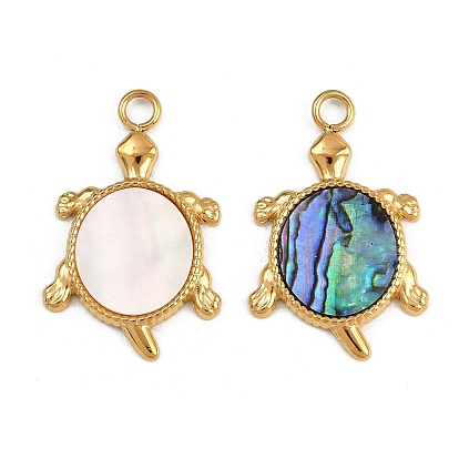 304 подвески из нержавеющей стали, с акриловой, прелести морской черепахи