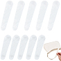 12Pcs 2 Styles Silicone Anti-slip Stickers for Bag Shoulder Strap, Treardrop