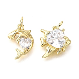 Латунные микро проложить кубического циркония подвески, с целью перехода в кольце, без свинца и без кадмия, реальный 18 k позолоченный, стойки покрытие, прочное покрытие