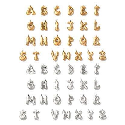 Ионное покрытие (ip) 304 подвески из нержавеющей стали, шарм-буква