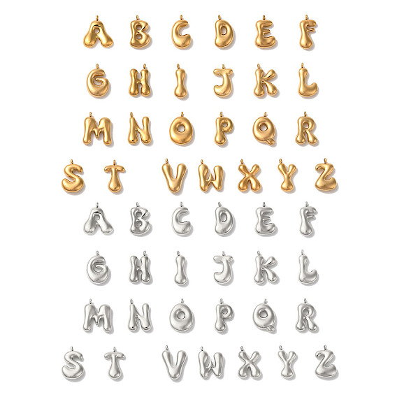 Ионное покрытие (ip) 304 подвески из нержавеющей стали, шарм-буква