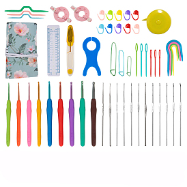 Sewing Tool Sets, including Needle Threaders, Brass Thimble, Tape Measure, Head Pins and Safety Pin