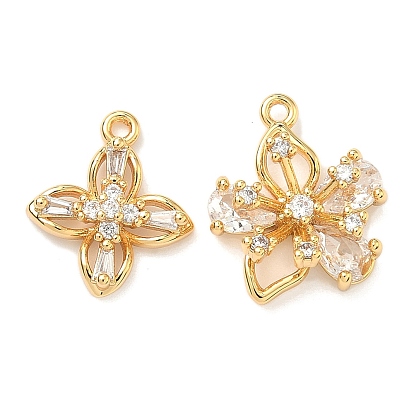 Латунные микро проложить кубического циркония подвески, , без никеля , реальный 18 k позолоченный