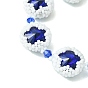MIYUKI Glass Seed & Lampwork & Rhinestone Braided Star Link Chain Bracelets