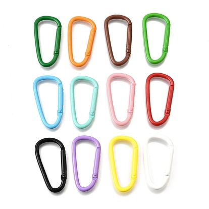 Окрашенные распылением пружинные кольца из сплава