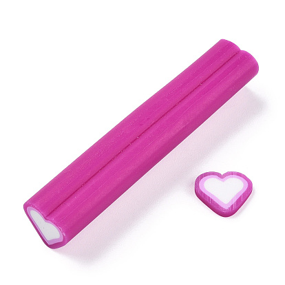 Ручной полимерной глины украшения искусства ногтя, Модные уходу за ногтями, трубы без отверстий , сердце с рисунком сердца