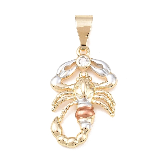 Латунные подвески, платина & золотой & розового золота