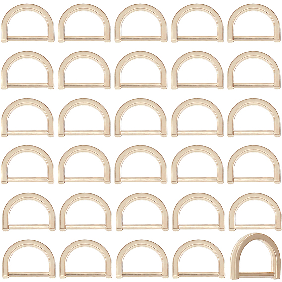 40 пряжки для регулировки ремней сумок из цинкового сплава, г-образный