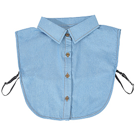 Полиэстеровая рубашка с накладным воротником, отделка горловины своими руками аксессуары для одежды