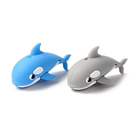 Силиконовые бусины, фокусные бусы, дельфин