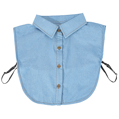 Полиэстеровая рубашка с накладным воротником, отделка горловины своими руками аксессуары для одежды