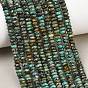 Natural African Turquoise(Jasper) Beads Strands, Faceted Rondelle