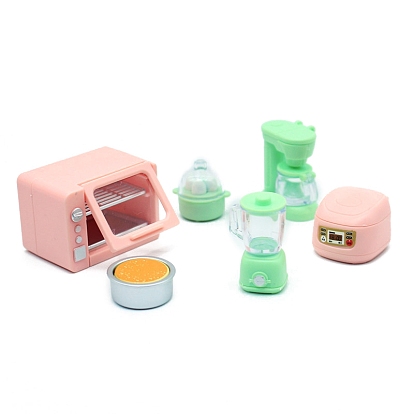 Пластиковые украшения для мебели, Микропейзаж домашняя кухня аксессуары для кукольного домика, притворяясь опорными украшениями