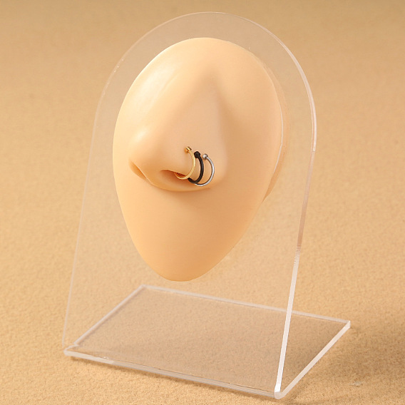 304 наборы колец для носа из нержавеющей стали и латуни