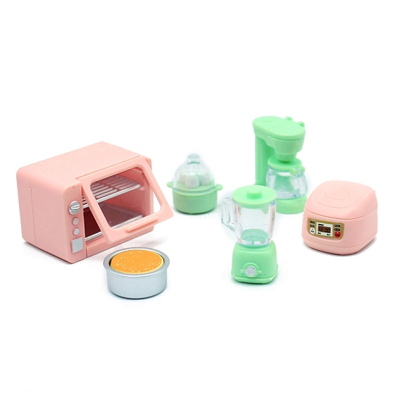 Пластиковые украшения для мебели, Микропейзаж домашняя кухня аксессуары для кукольного домика, притворяясь опорными украшениями