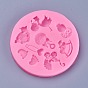 Food Grade Silicone Molds, Fondant Molds, For DIY Cake Decoration, Chocolate, Candy, UV Resin & Epoxy Resin Jewelry Making, Mixed Shapes
