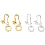 Brass Peg Bails Pendants, for Half Drilled Beads