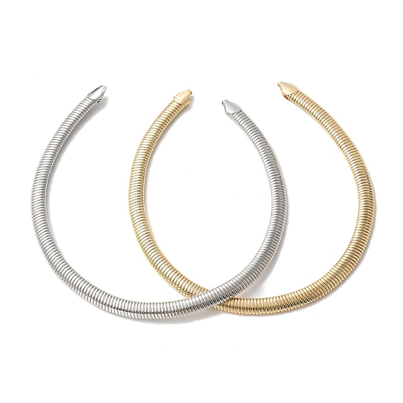 Железные открытые манжеты змеиная цепь чокер ожерелья для женщин